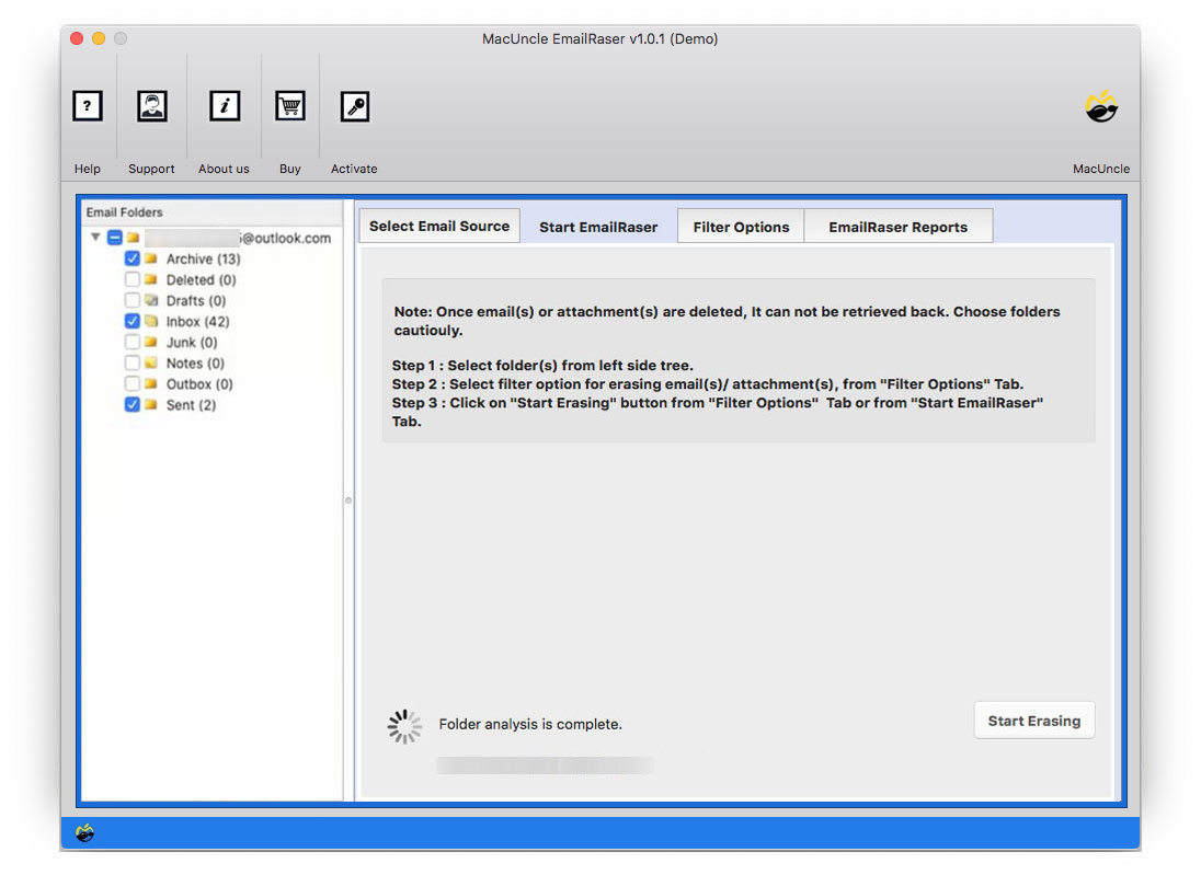 remove mac mail outbox