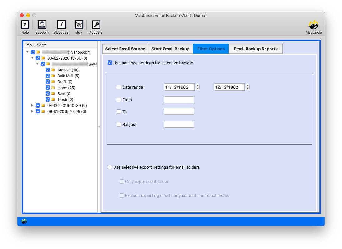 click start backup button to transfer data from icloud to icloud