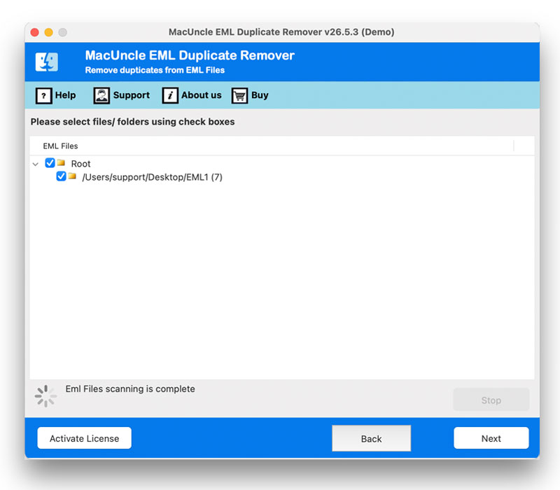 add eml files