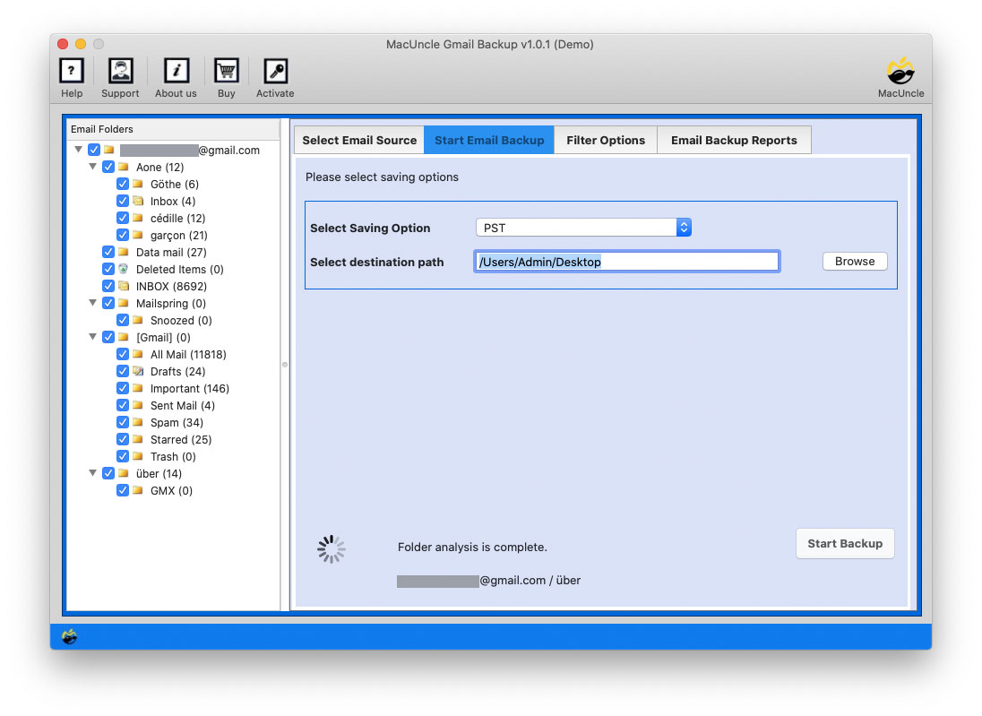 choose a location to store the converted file