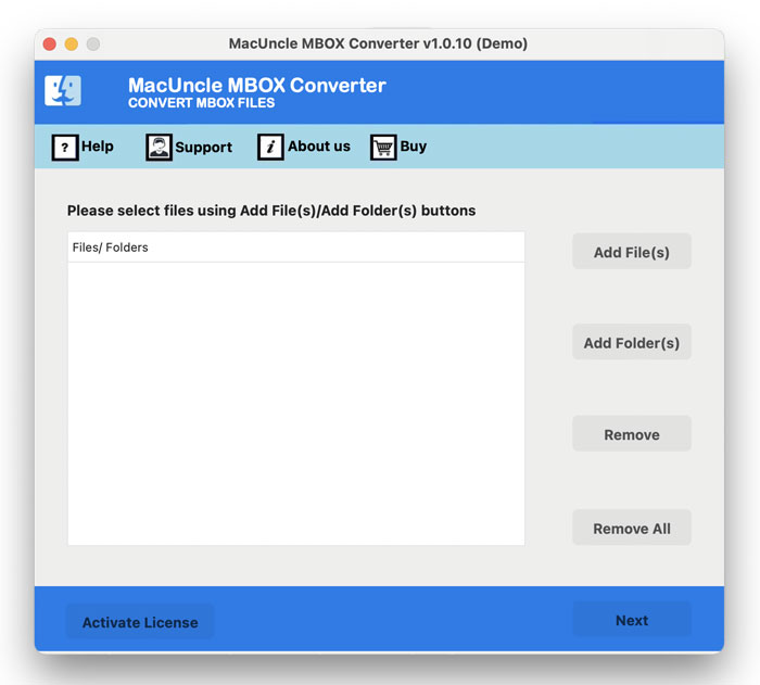 perform mac mbox to doc conversion