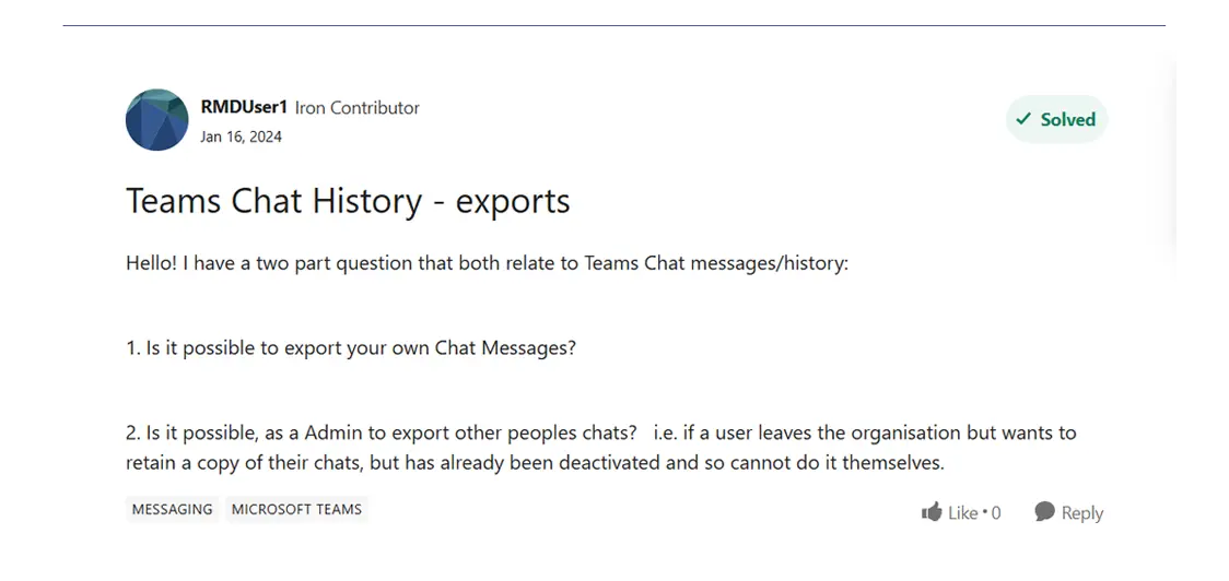 export microsoft teams chat to pdf