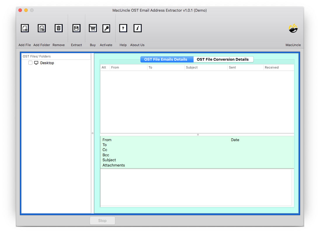 Extract Email Address from Outlook OST files