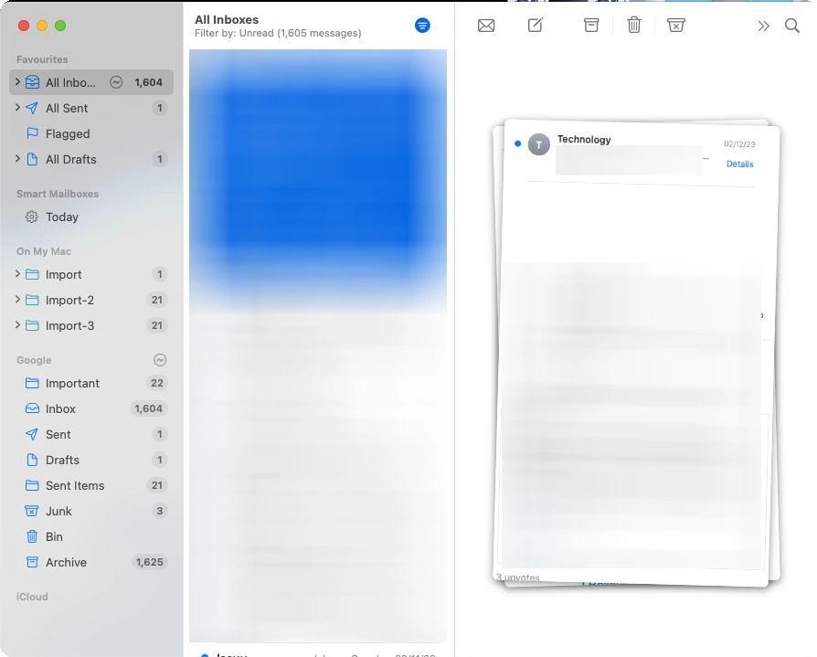 start apple mail