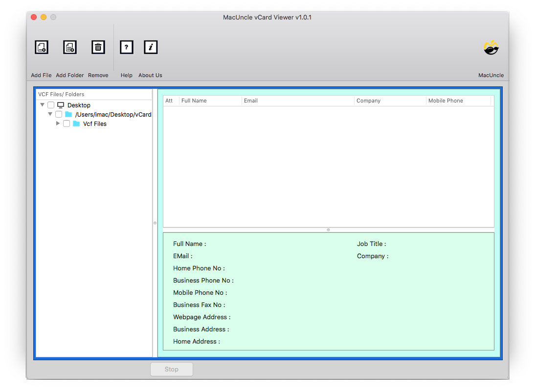 Add VCF file to the Software